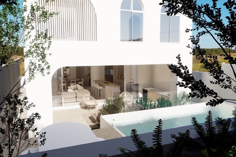 AMMOS. Coming Soon. Experience the epitome of architectural elegance at AMMOS, the Mediterranean-inspired marvel in Taringa crafted by SABDIA. This opulent masterpiece boasts five luxuriously appointed bedrooms, four exquisite bathrooms, and a shimmering swimming pool that beckons for relaxation. From the exquisite…