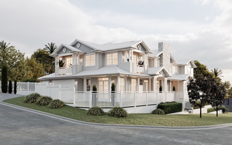 Corner street appeal 🏡 5 Bed | 5 Bath | 3 Car Price by negotiation JUDGE by SABDIA Constructions DESIGN | DEVELOP | BUILD