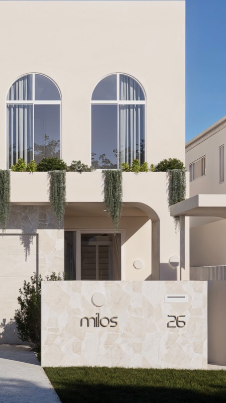 MILOS Almost ready to be revealed, MILOS is in the final stages with the last few touches being added to this architectural masterpiece. Watch as the finishing pieces come together — the wait is nearly over. 📩 For all enquiries, contact: sales@sabdia.com.au DESIGN · DEVELOP · CONSTRUCT