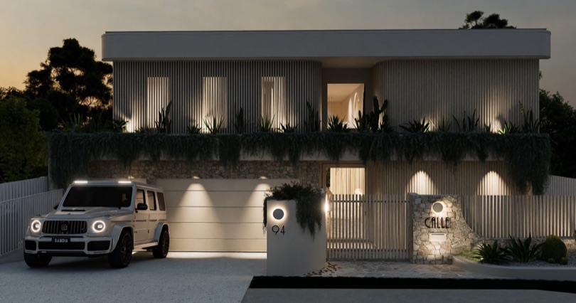 CALLE An illuminated masterpiece in the heart of Camp Hill. As night falls, CALLE's striking facade comes to life—an architectural statement on sought-after Camp Hill. Part of our exclusive Camp Hill collection, where luxury finds its perfect address. More to come. DESIGN · DEVELOP · CONSTRUCT