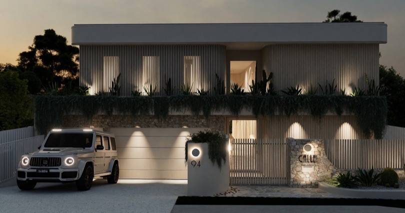 CALLE Under the night lights, CALLE reveals the evolving form of redefined luxury. Currently under construction and already sold pre-market, this residence is part of our Camp Hill collection — setting a new benchmark in elevated living. DESIGN · DEVELOP · CONSTRUCT
