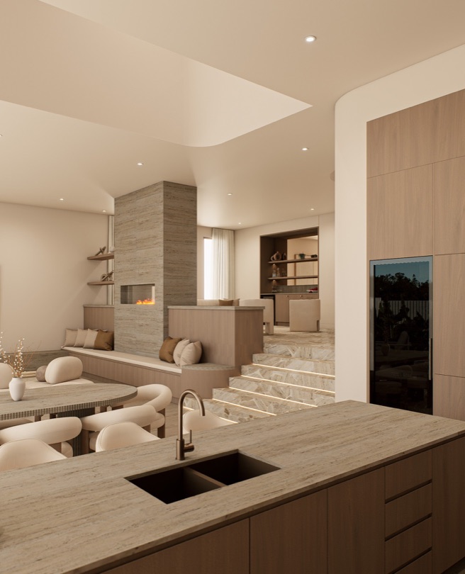 SOLACE A residence where redefined luxury takes form in every detail. From bespoke finishes to carefully integrated features, each element has been considered to create a home that feels both distinctive and enduring. All enquires to sales@sabdia.com.au DESIGN · DEVELOP · CONSTRUCT