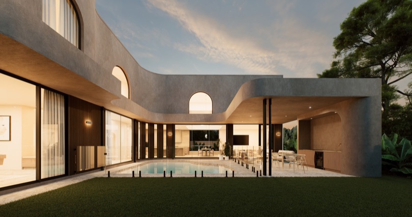 AETHER Under the night sky, its bespoke curves and ethereal, whispy facade are brought to life, creating a home that is sculptural, refined, and enduring in every detail. From its considered architectural form to the seamless integration of premium finishes, AETHER redefines luxury living — a standard unmatched…