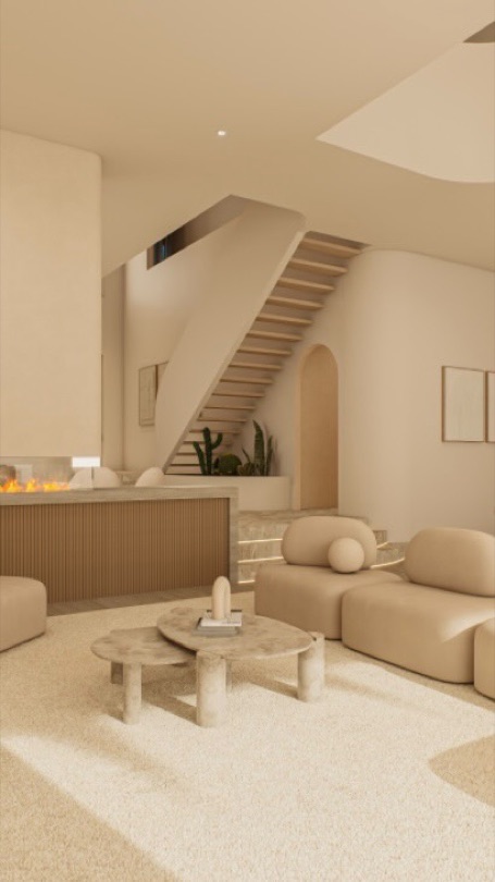 SIERRA The architecture of SIERRA embraces openness and light, with spaces that flow effortlessly and frame views toward the city. As day turns to night, the home transforms—its atmosphere shifting from bright and calm to warm and ambient. Enquiries to sales@sabdia.com.au DESIGN · DEVELOP · CONSTRUCT