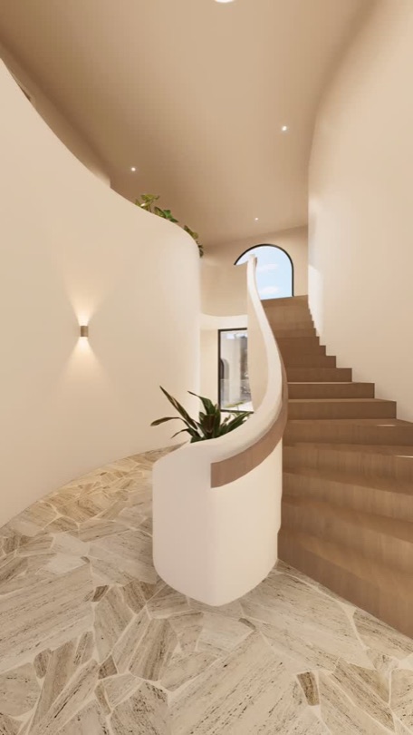 AETHER AETHER is defined by movement and form — bespoke curves flow throughout the home, guiding you from one space to the next. The sculptural staircase at the entry acts as a work of art, while behind, full-height glazing frames the pool, drawing the outdoors in. Every element has been meticulously considered,…