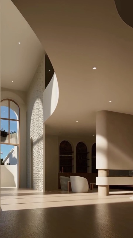 QASR The doors open to QASR, an Arabesque-inspired modern home where every layer of material and texture tells a story. Warm timber, soft stone, and subtle lighting create a rhythm that guides you through the space, inviting you to pause, explore, and feel. A home like no other, designed to be experienced, not just…