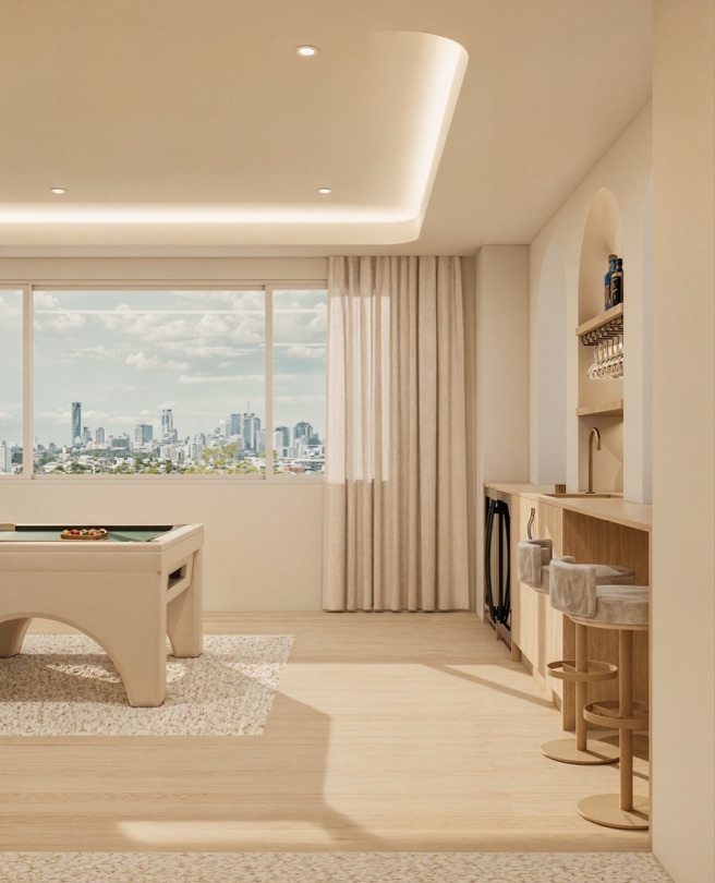 CASPIAN Framed by sweeping city views, CASPIAN in Ascot brings the skyline into the heart of the home. Thoughtfully curated, light-filled spaces flow seamlessly, creating moments of calm, connection, and elevated living. Opportunities like this are rare—enquire today to discover more. DESIGN · DEVELOP · CONSTRUCT