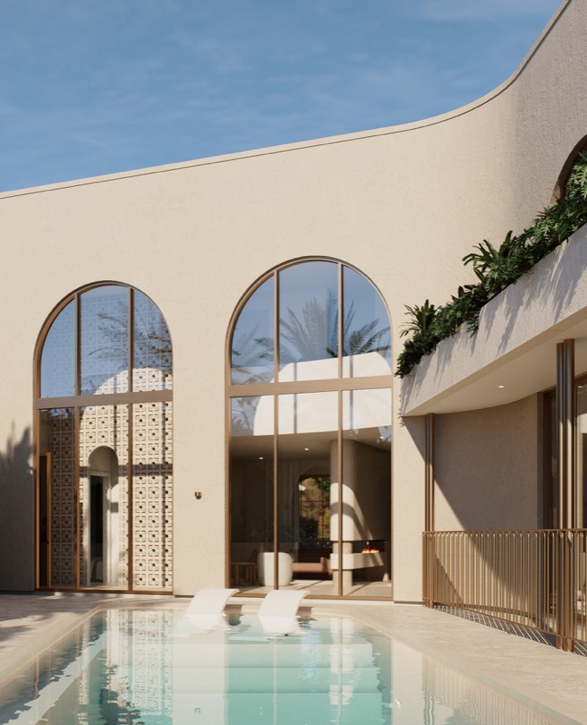 QASR Progress continues to unfold at QASR. A home inspired by Arabian architecture, where scale, texture and materiality come together to create something truly immersive. From the warmth of natural stone and bronze detailing to the layered forms and refined curves, every element has been carefully considered to…